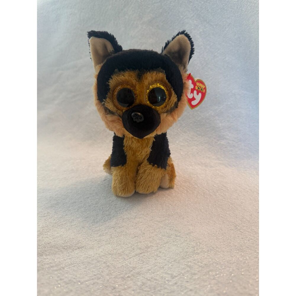 2021 TY Beanie Boos Spirit German Shepherd Dog (6 Inch) Plush Stuffed Toy